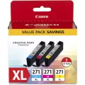 Canon CLI-271XL CMY Ink Tank 3-Pack