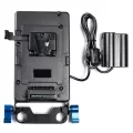 IndiPRO Tools V-Mount Plate with EN-EL15 Dummy Battery 15mm Rod Bracket