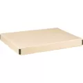 Print File 11.5 x 14.5 x 1.5 Drop-Front Metal Edge Archival Storage Box Tan