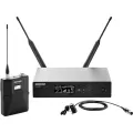 Shure QLXD14 84 Digital Wireless Supercardioid Lavalier Microphone System H50: 534 to 598 MHz