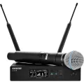 Shure QLXD24 B58 Digital Wireless Handheld Microphone System with Beta 58A Capsule H50: 534 to 598 MHz