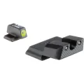 Trijicon HD Night Sight Set for S&W M&P Shield Pistol Yellow Front Disk Matte Black