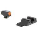 Trijicon HD Night Sight Set for Glock 42 43 Pistol Orange Front Disk Matte Black