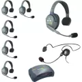 Eartec HUB7SCYBAU UltraLITE 7-Person HUB Intercom System with Cyber Headset (AU)