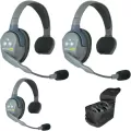 {[en]:Eartec UltraLITE 3-Person Full-Duplex Wireless Intercom with 3 Single-Ear Headsets (1.9 GHz