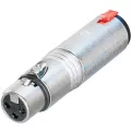 Neutrik NA3FJ 3-Pole XLR Female to 1/4 Locking TRS Jack NA3FJ