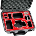 Jason Cases Protective Case with Custom Foam for Sony a7S Red Overlay