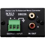 Rolls DB226 Stereo Line to Balanced Mono Converter