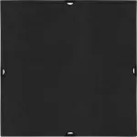 Westcott Scrim Jim Cine Solid Black Block Fabric 4 x 4