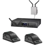 Audio-Technica ATW-1366 System 10 PRO Dual-Channel Digital Wireless Boundary Microphone System 2.4 GHz