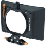 Bright Tangerine Misfit Atom Clamp-On Matte Box with Anti Reflective Tilt Bracket and 15mm LWS Rod Clamp