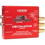 DECIMATOR 2 3G HD SD-SDI to HDMI Converter with Built-In NTSC PAL Downscaler & Analog Audio Outputs