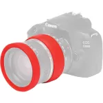 easyCover 62mm Lens Rim Red