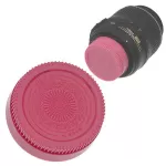 FotodioX Designer Rear Lens Cap for Nikon F-Mount Lenses Pink