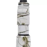 LensCoat Lens Cover for Canon 100-400mm f 4.5-5.6 IS II Realtree AP Snow Camo