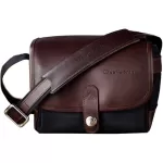 Oberwerth Frankfurt Camera Bag Black Dark Brown