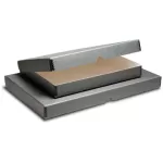 Print File Clamshell Metal Edge Box 22 x 30 Black