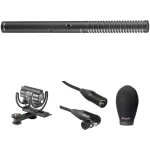 RODE NTG2 Shotgun Microphone Kit with Shoe Shockmount Windshield and XLR Cable