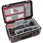 SKB iSeries 2011-7 Case with Think Tank Photo Dividers & Lid Organizer Black