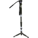 Sirui Aluminum 4 Section Monopod with Feet and VA5 Head