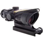 Trijicon 4x32 ACOG BAC Dual-Illuminated Riflescope Amber Crosshair Reticle for 300 Blackout Matte Black