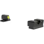 Trijicon Sig Sauer 9mm   .357 SIG HD XR Night Sight Set Yellow Front Rings