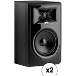 JBL 306P MkII Kit - Two Powered 6.5' Two-Way Studio Monitors (Pair)