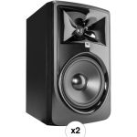 JBL 308P MkII Kit - Two Powered 8' Two-Way Studio Monitors (Pair)