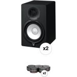 Yamaha HS7 Powered Studio Monitors with Isolation Pucks Kit