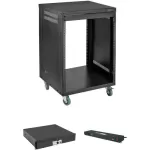 Auray ERS-12U Equipment Rack with Drawer and Power Conditioner Kit (12 RU)