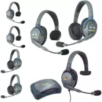 Eartec HUB733MXSAU UltraLITE 7-Person HUB Intercom System with Max 4G Single Headset (AU)