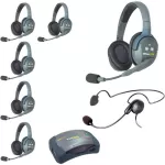 Eartec HUB7DCYBAU UltraLITE 7-Person HUB Intercom System with Cyber Headset (AU)