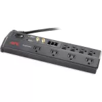 APC P8VT3 SurgeArrest 8-Outlet Surge Protector (Black) P8VT3