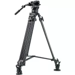 E-Image EK60AAM Fluid Drag Video Head and Tripod EK60AAM