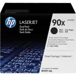 HP 90X LaserJet High-Yield Black Toner Cartridge Dual Pack