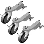 Lowel Lockable Casters (Set of 3) LC Video