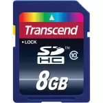 Transcend 8GB SDHC Memory Card Class 10 TS8GSDHC10