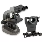 Carson MS160 Binocular Biological Microscope  Universal Adapter for Smartphones Kit