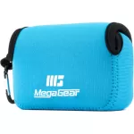 MegaGear Ultralight Neoprene Case for Select Sony and Canon Cameras Blue