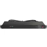 StarTech 1RU Rackmount PDU with 8 Outlets and Surge Protection