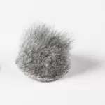 Rycote Overcovers Advanced Fur Discs for Lavalier Microphones 100Pack Gray