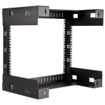 StarTech 8 RU OpenFrame Wall Mount Equipment Rack with 12 Depth