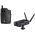 Audio-Technica ATW-1701 System 10 Digital Camera-Mount Wireless Lavalier Microphone System with No Mic 2.4 GHz