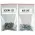 TecNec 12S Pan-Head Screws with Nut & Washers Kit Stainless Steel 100-Pack