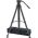 Vinten System Vision blue5 Head with Flowtech 75 Carbon Fiber Tripod Mid-Level Spreader and Rubber Feet