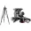 Manfrotto 475B Pro Geared Tripod with Geared Column  XPRO Geared 3Way PanTilt Head Kit